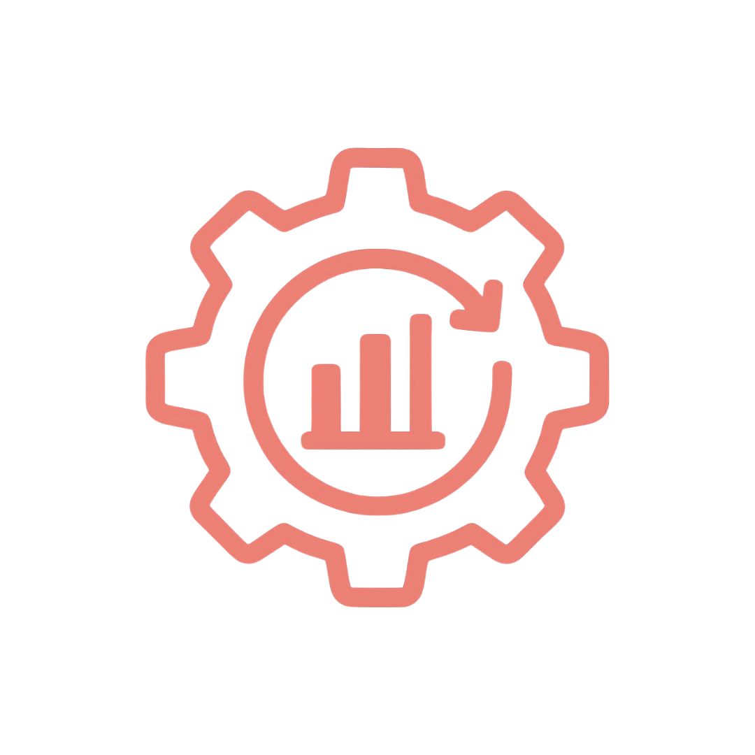icono engranaje - optimización de recursos